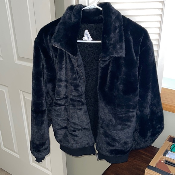 Splendid Jackets \u0026 Coats | Dakota Reversible Jacket in Black , Worn Once ! | Color: Black | Size: Xs | Mlombardi16's Closet